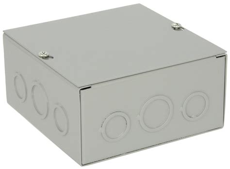 10 x 10 x 4 junction box with 2 knockout|large junction box with terminals.